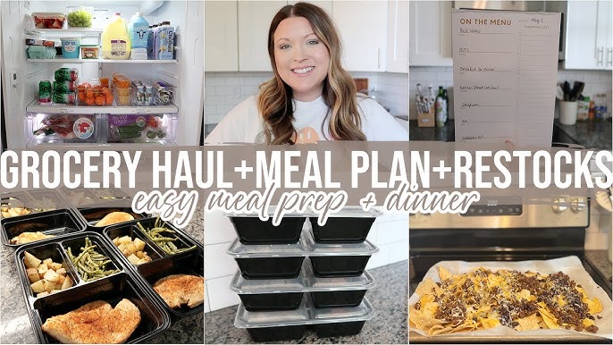 Meal planning and grocery budget optimization